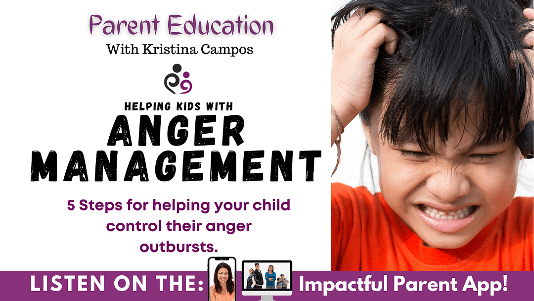 Helping Kids With Anger Management