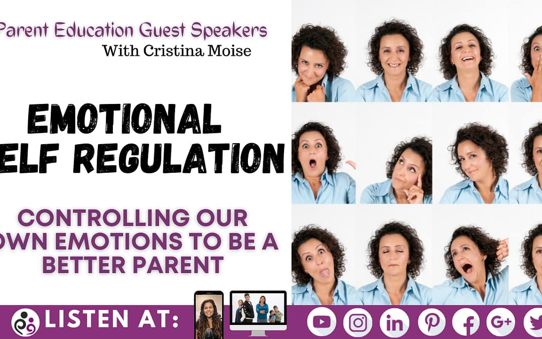 Emotional Self Regulation: Controlling YOUR emotions to be a better parent